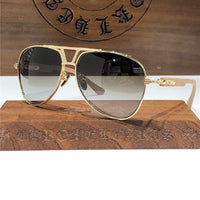 Chrome Hearts Aviator Sunglasses 60mm-4 STYLE🔱