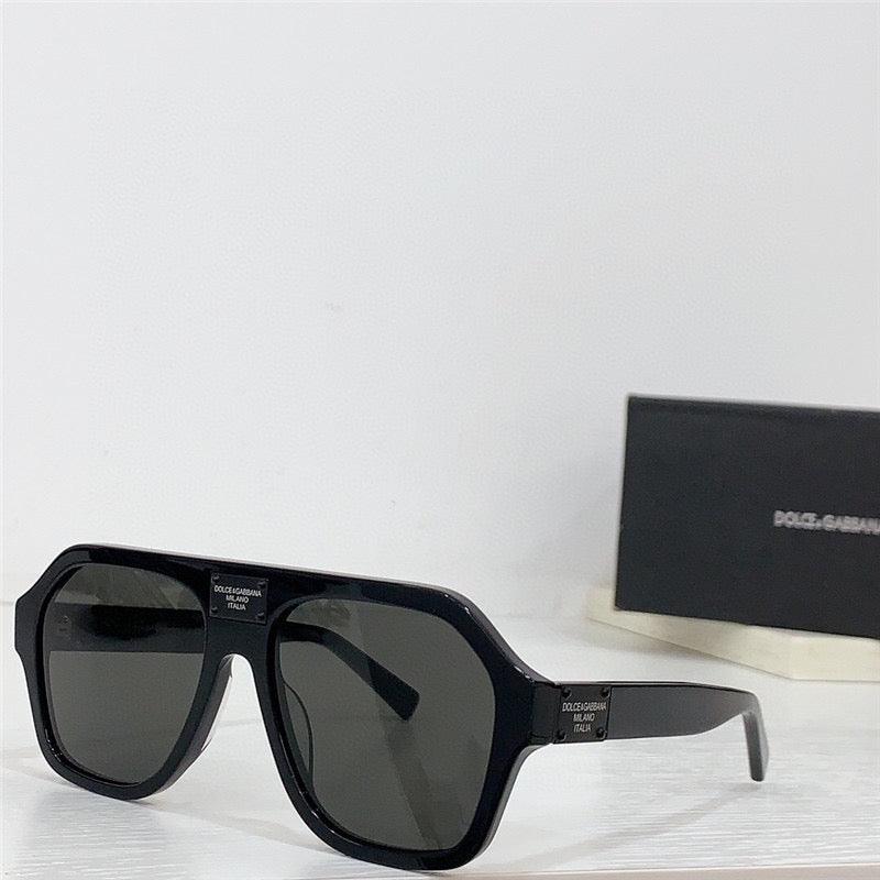 Dolce & Gabbana Eyewear pilot-frame logo-plaque Sunglasses ✨ - buyonlinebehappy