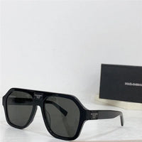 Dolce & Gabbana Eyewear pilot-frame logo-plaque Sunglasses ✨