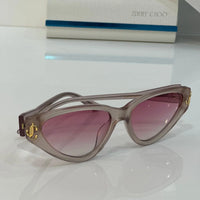2024 Jimmy Choo JC5019 Cat Eye Sunglasses with Glitter women's ✨