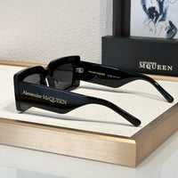 Alexander McQueen AM 0433S 001s Sunglasses Unisex💀