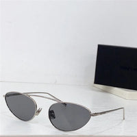 YSL 2024 Saint Laurent Women's Cat Eye SL-538 - 001 Sunglasses ✨
