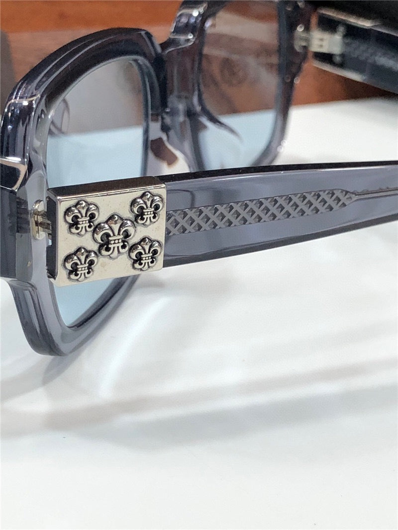 Chrome Hearts TV PARTY matty boy square-frame tinted sunglasses🔱 - buyonlinebehappy