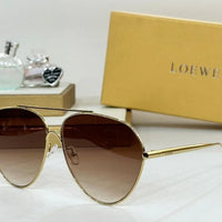 LOEWE Loewe Metal Aviator LW 40067U 30G Unisex Sunglasses ✨