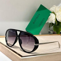 BOTTEGA VENETA  BV1273S 003 Unisex DROP AVIATOR Sunglasses✨