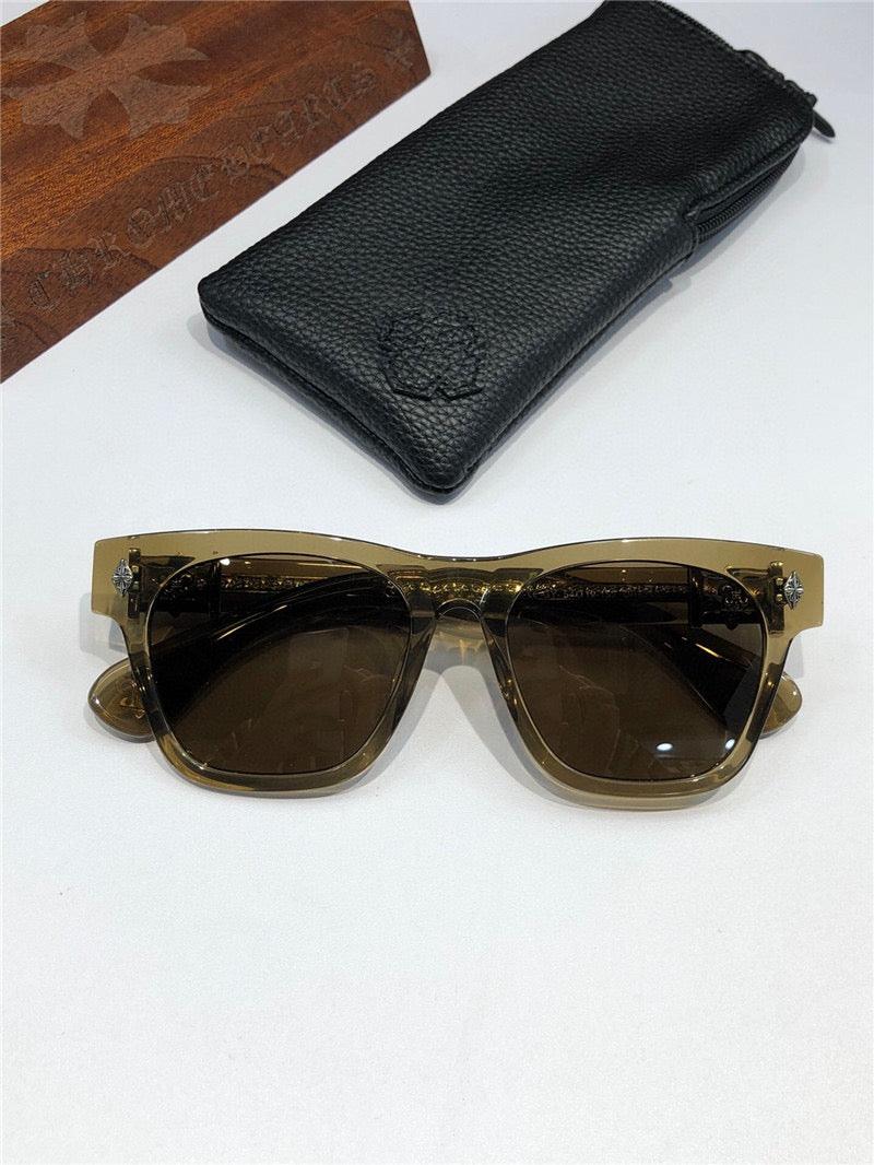 Chrome Hearts 8249 square-frame tinted sunglasses - buyonlinebehappy