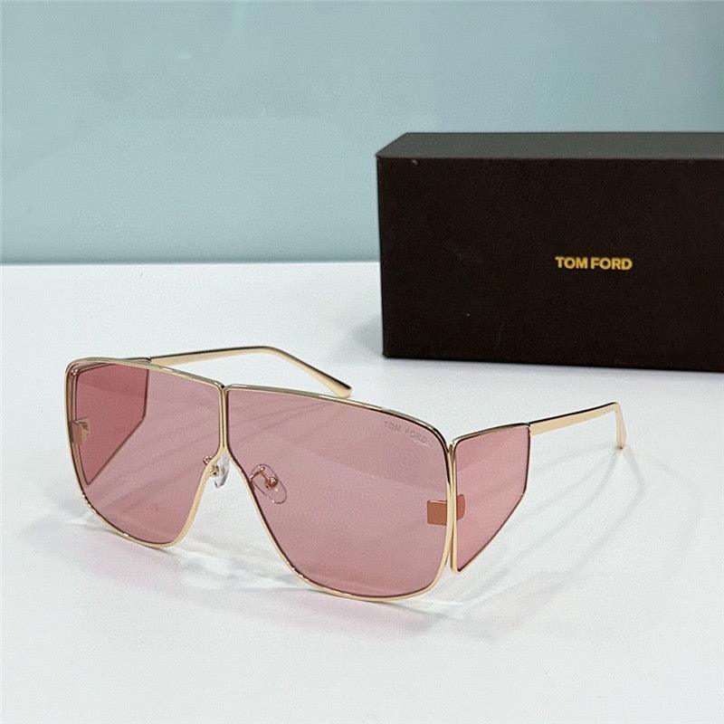 Tom Ford SPECTOR TF0708 Oversize Sunglasses ✨ - buyonlinebehappy