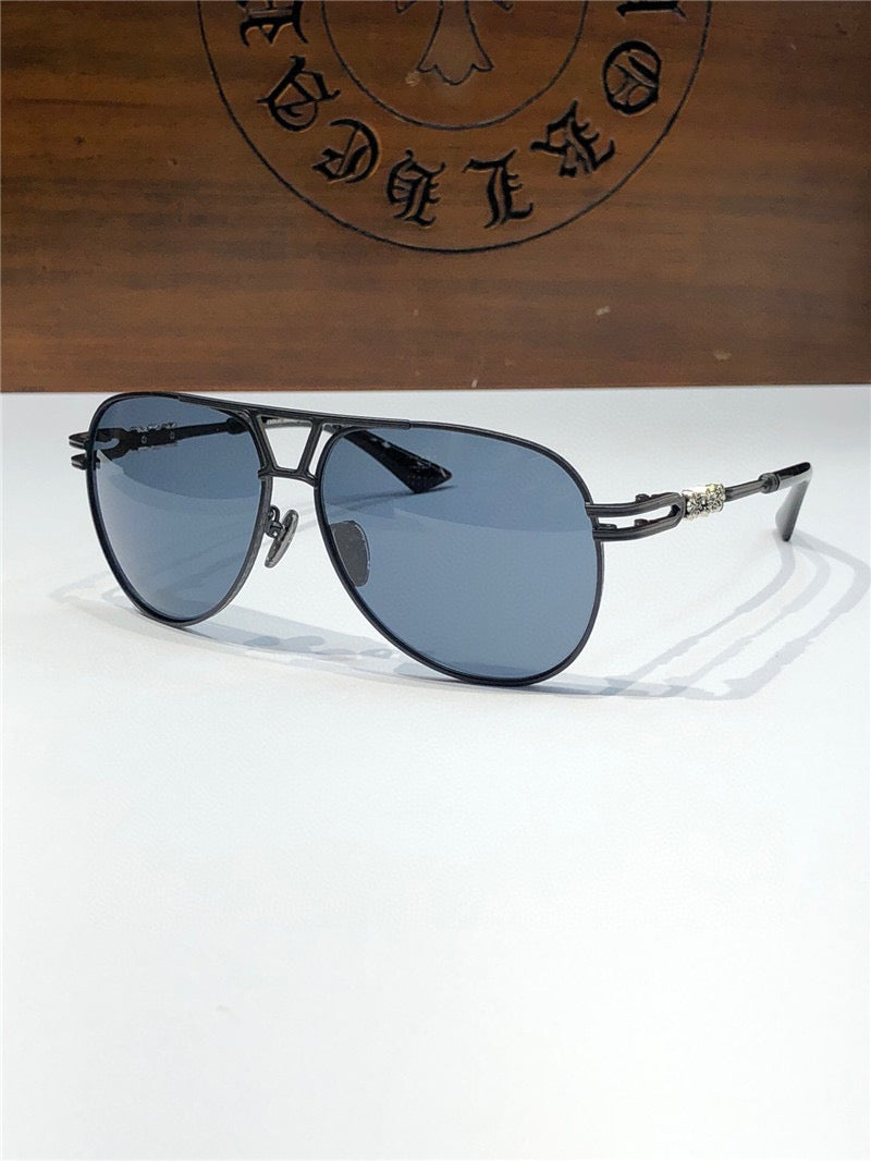 Chrome Hearts Aviator Sunglasses 60mm-4 STYLE🔱 - buyonlinebehappy