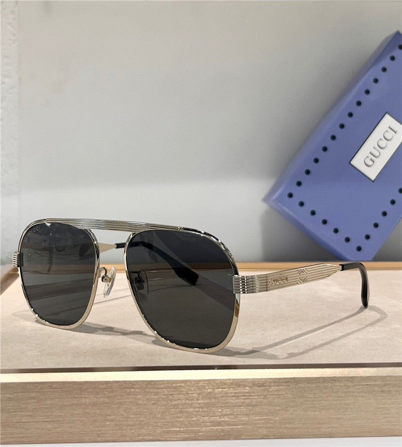 GUCCI NAVIGATOR FRAME GG1514S Aviator Sunglasses ✨ - buyonlinebehappy