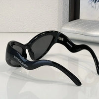 BALENCIAGA BB 0319S Hamptons Injected acetate Sunglasses 👽