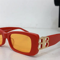 Balenciaga Eyewear Dynasty rectangle-frame sunglasses Unisex🖤