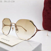 GUCCI 0651S Square 60mm Aviator Sunglasses ✨