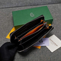 Goyard Matignon GM Zipper Wallet In Goyardine Canvas✨