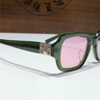 Chrome Hearts TV PARTY matty boy square-frame tinted sunglasses🔱