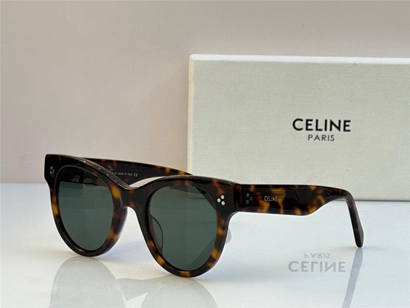 ✨Celine BOLD 3 DOTS CL 4003 IN 01B Round Women's Sunglasses - buyonlinebehappy