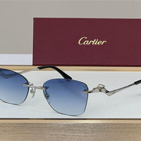 PANTHÈRE DE CARTIER CT 0120 - Platinum-Gold Sunglasses 👑
