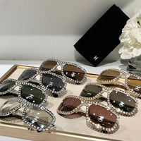 CHANEL Shield Sunglasses A71558🖤