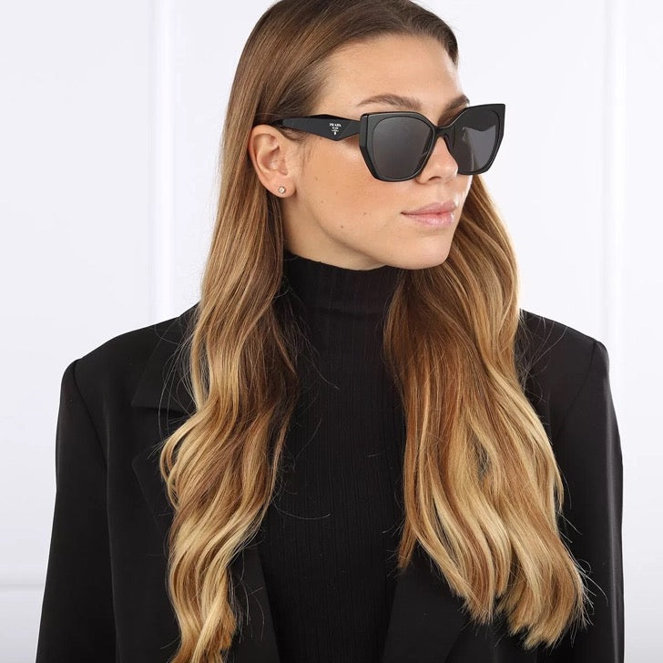 Prada PR 19ZS Oval Round Sunglasses  🟥 - buyonlinebehappy