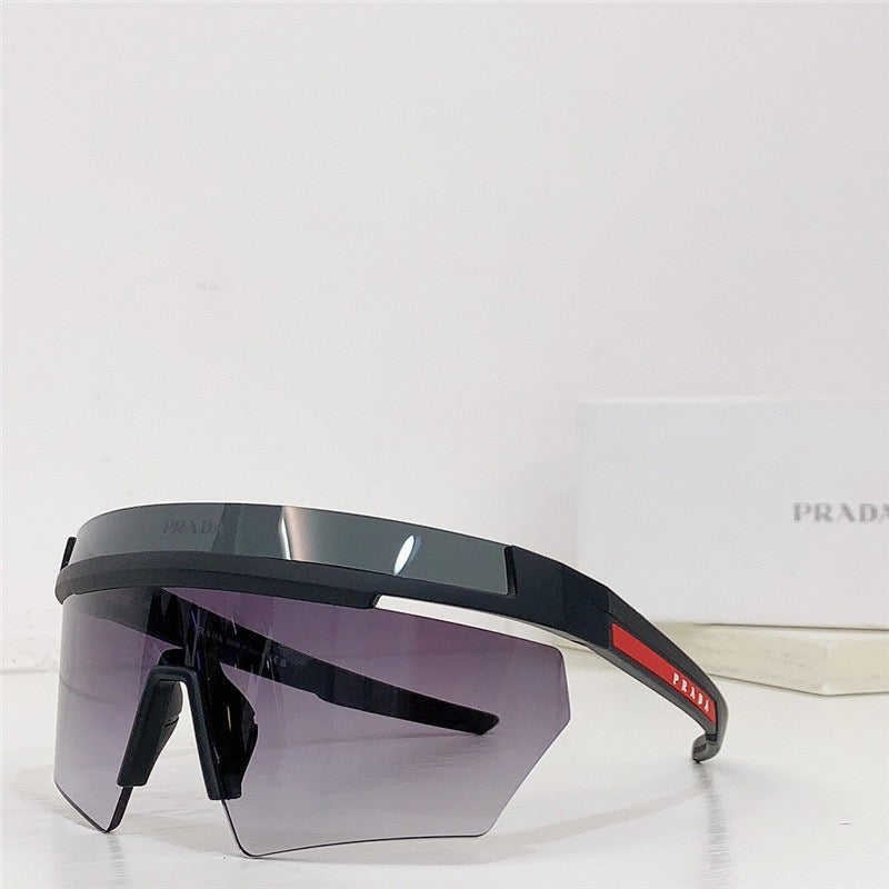 PRADA 59mm Shield Sunglasses Prada Linea Rossa   🟥 - buyonlinebehappy