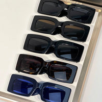 Alexander McQueen AM 0433S 001s Sunglasses Unisex💀