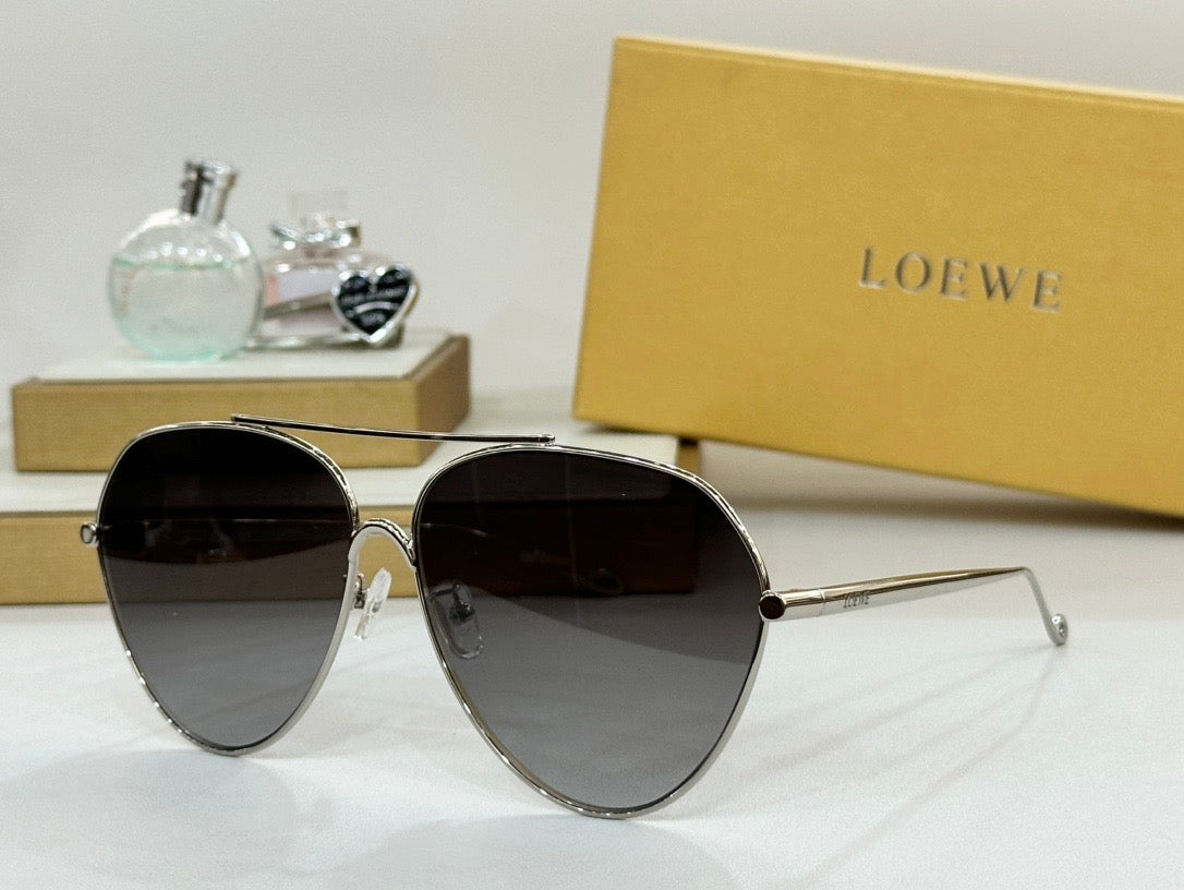 LOEWE Loewe Metal Aviator LW 40067U 30G Unisex Sunglasses ✨ - buyonlinebehappy