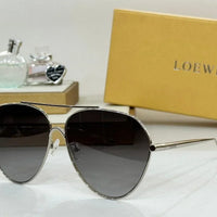 LOEWE Loewe Metal Aviator LW 40067U 30G Unisex Sunglasses ✨