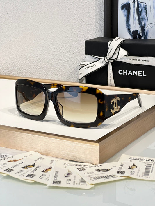 CHANEL Sunglasses Butterfly 5076-H 538/13 18741 🖤 - buyonlinebehappy