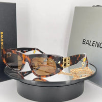 BALENCIAGA DYNASTY D-FRAME SUNGLASSES IN BLACK Sunglasses ✨