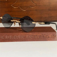 Chrome Hearts DEEP III 3 Rhombus Zeiss Lens Unisex Sunglasses⚜️