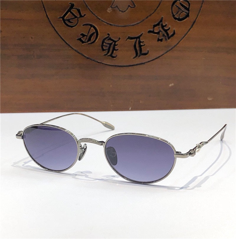 Chrome Hearts Sunglasses Round 4 STYLE🔱 - buyonlinebehappy