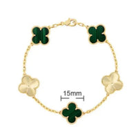 Van Cleef Vintage Alhambra Bracelet 18K Gold Plated Women's Jewelry 19 models✨