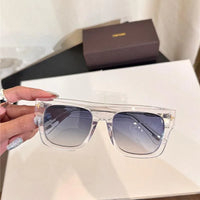 TOM FORD FAUSTO TF0711 Rectangular Sunglasses ✨