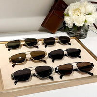 2024 a CELINE ovals Triomphe Metal CL 40281 U Sunglasses ✨