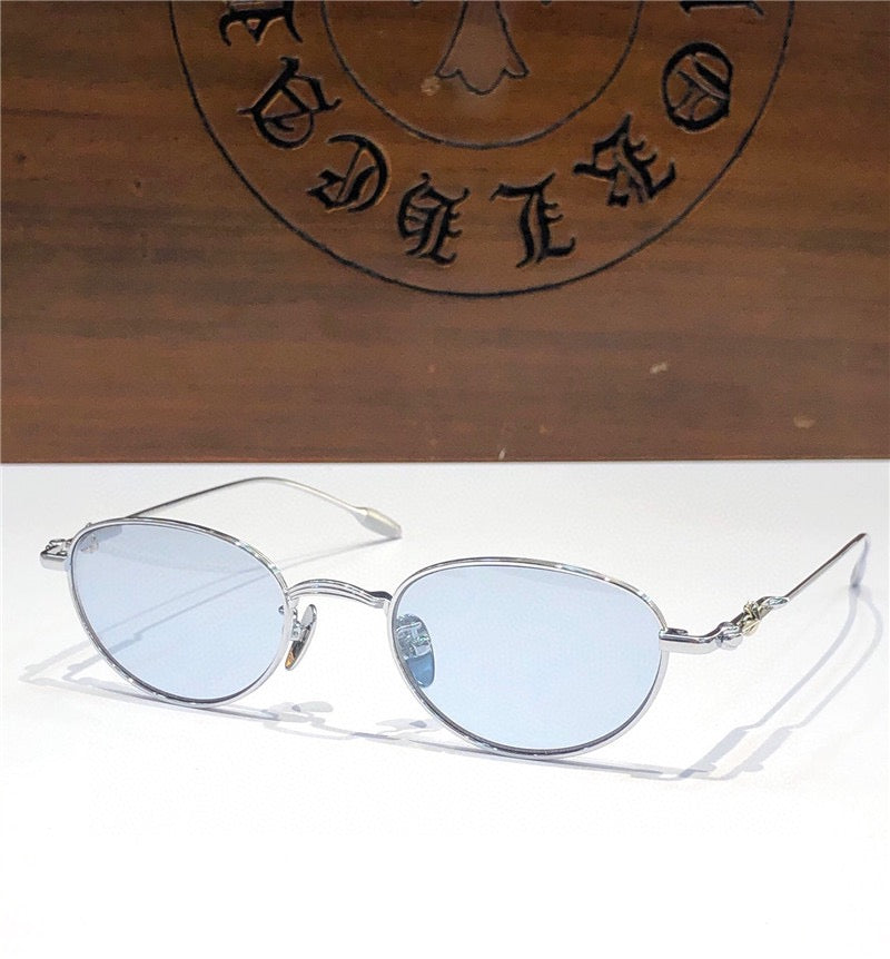 Chrome Hearts Sunglasses Round 4 STYLE🔱 - buyonlinebehappy