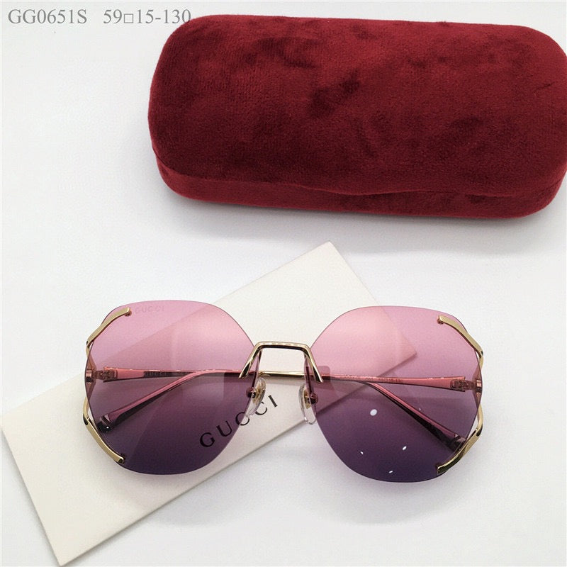 GUCCI 0651S Square 60mm Aviator Sunglasses ✨ - buyonlinebehappy