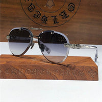 Chrome Hearts 8267 Metal frame Luxury Pilot Sunglasses🔱