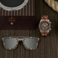 2024 HUBLOT H005 Grey-Gold-Black with Light Mirror Zeiss Lenses🔱