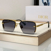 DIOR HOMME NeoDior S4U Mirrored Rectangular Sunglasses✨