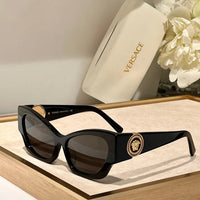 VERSACE MEDUSA RUNWAY SQUARED 9608 Sunglasses Women's✨