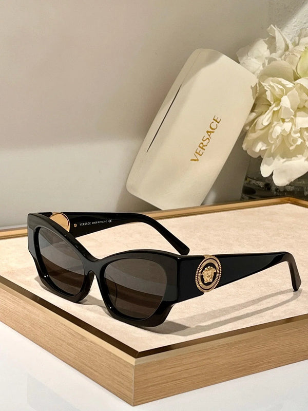 VERSACE MEDUSA RUNWAY SQUARED 9608 Sunglasses Women's✨