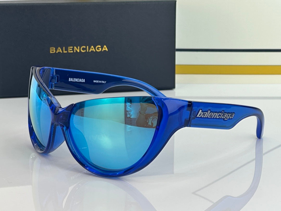 BALENCIAGA 0201S Black Mask Butterfly / Cat Eye Fashion Sunglasses 🖤 - buyonlinebehappy