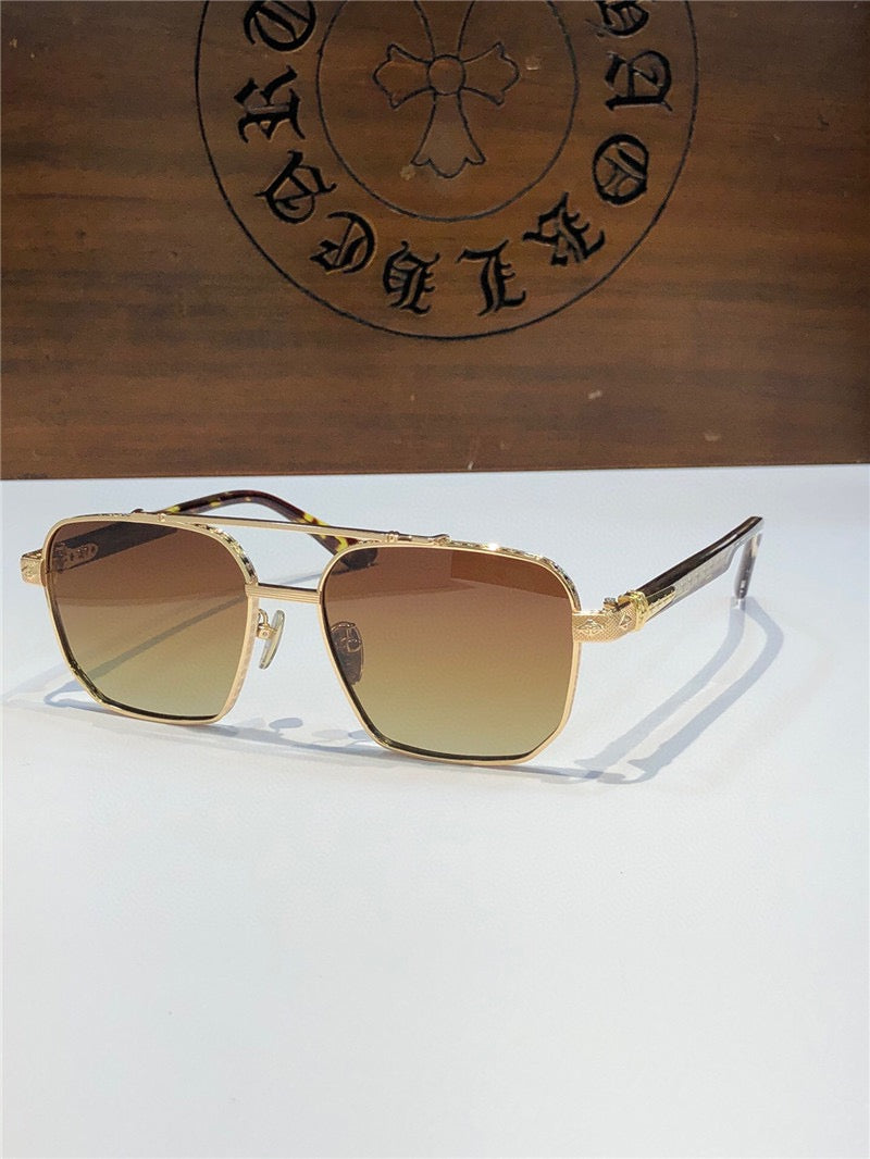 - Chrome Hearts 8184 square-frame tinted sunglasses ⚜️ - buyonlinebehappy