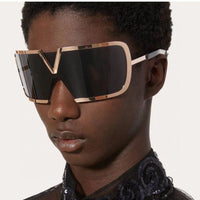 Valentino - V - Romask Iconic Oversized Mask Sunglasses✨