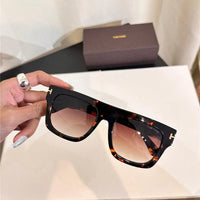 TOM FORD FAUSTO TF0711 Rectangular Sunglasses ✨