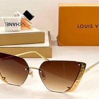 Louis Vuitton Z1993U LV  Moon Metal Cat Eye Women's Sunglasses ✨
