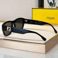 FENDI Men's FF Logo Rectangle Sunglasses✨