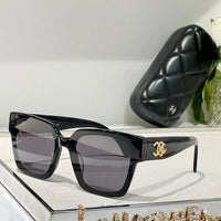 CHANEL Square Acetate Sunglasses 4578 🖤
