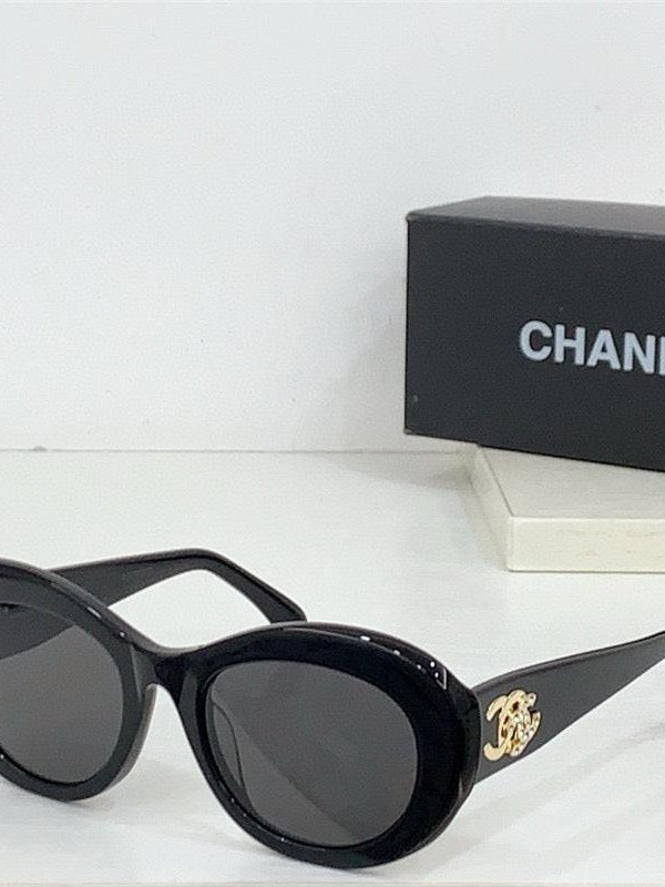 2024 CHANEL 5469  Oval Women's Acetate Sunglasses  ✨