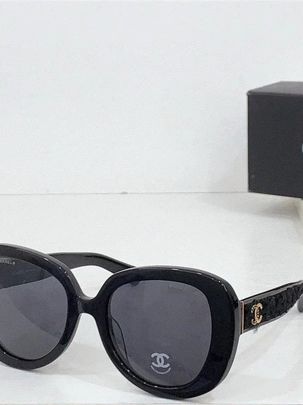 2024 CHANEL 9145QB Oval Women's Acetate Sunglasses  ✨ $1260