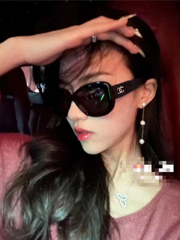 2024 CHANEL 9145QB Oval Women's Acetate Sunglasses  ✨ $1260